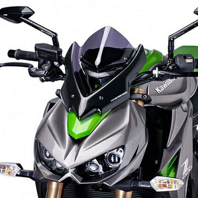 14~22 Z1000 puig ニュージェネレーションスクリーン Puig Naked New Generation Windscreen Kawasaki Z H2 2020-2025